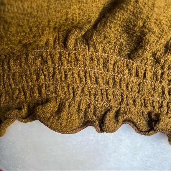 Madewell Texture and Thread Drawstring Top - Size Large - Picture 9 of 15